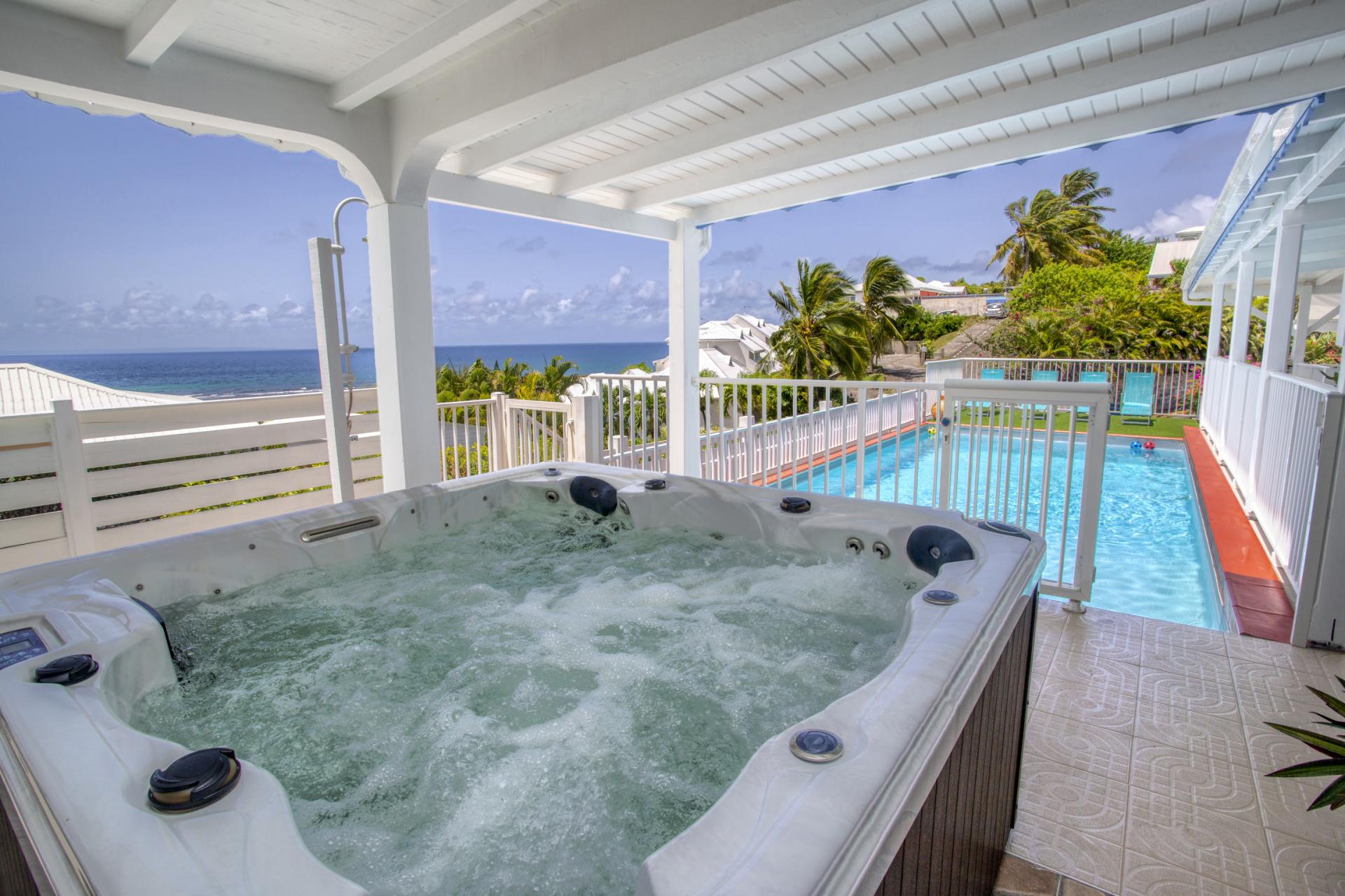 1.Location villa piscine vue mer St François Guadeloupe_Vue Mer